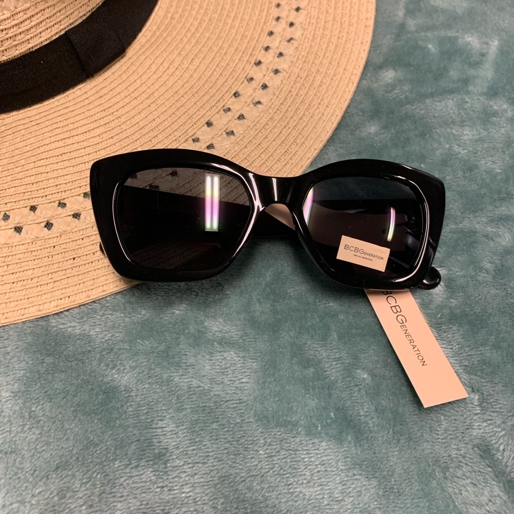 NWT! BCBGeneration Black Sunglasses